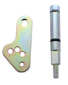 GO Powerglide 2 Piece Shift Lever - Zinc | Chrome