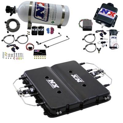 Nitrous Express LT4 Supercharger Lid Nitrous Systems 20939BMF-12 (50-300hp)