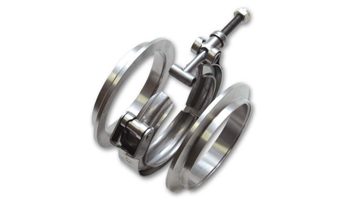 Vibrant Performance V-Band Flange Assemblies Stainless Steel 4" O.D.