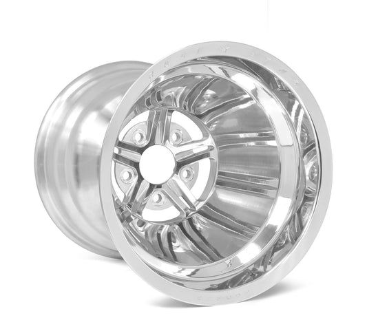 Race Star 63 Pro Forged Polished Wheels 15x14 NBL,  5x4.75BC 4.00" BS