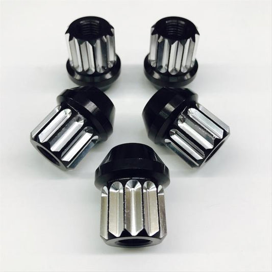 Collector Tethers Billet 12-Point Lug Nuts 7/16-20