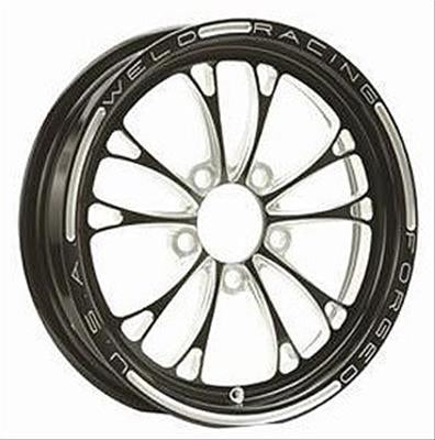 Weld Racing V-Series Black Anodized Wheels 15 in. x 3.5 in., 5 x 4.75 in., 1.75 in. Backspace