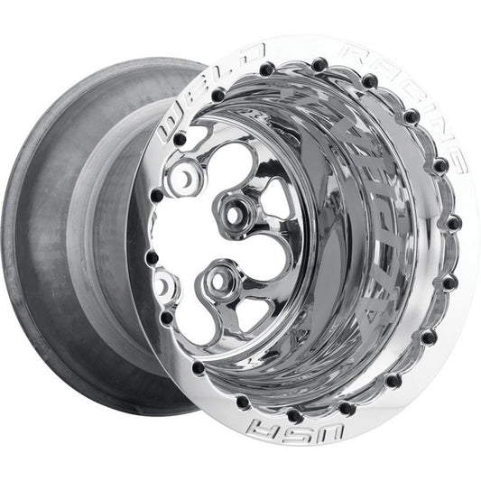 Weld Racing Polished Alpha-1 Wheels 15 in. x 15 in., 3.000 in. Backspace