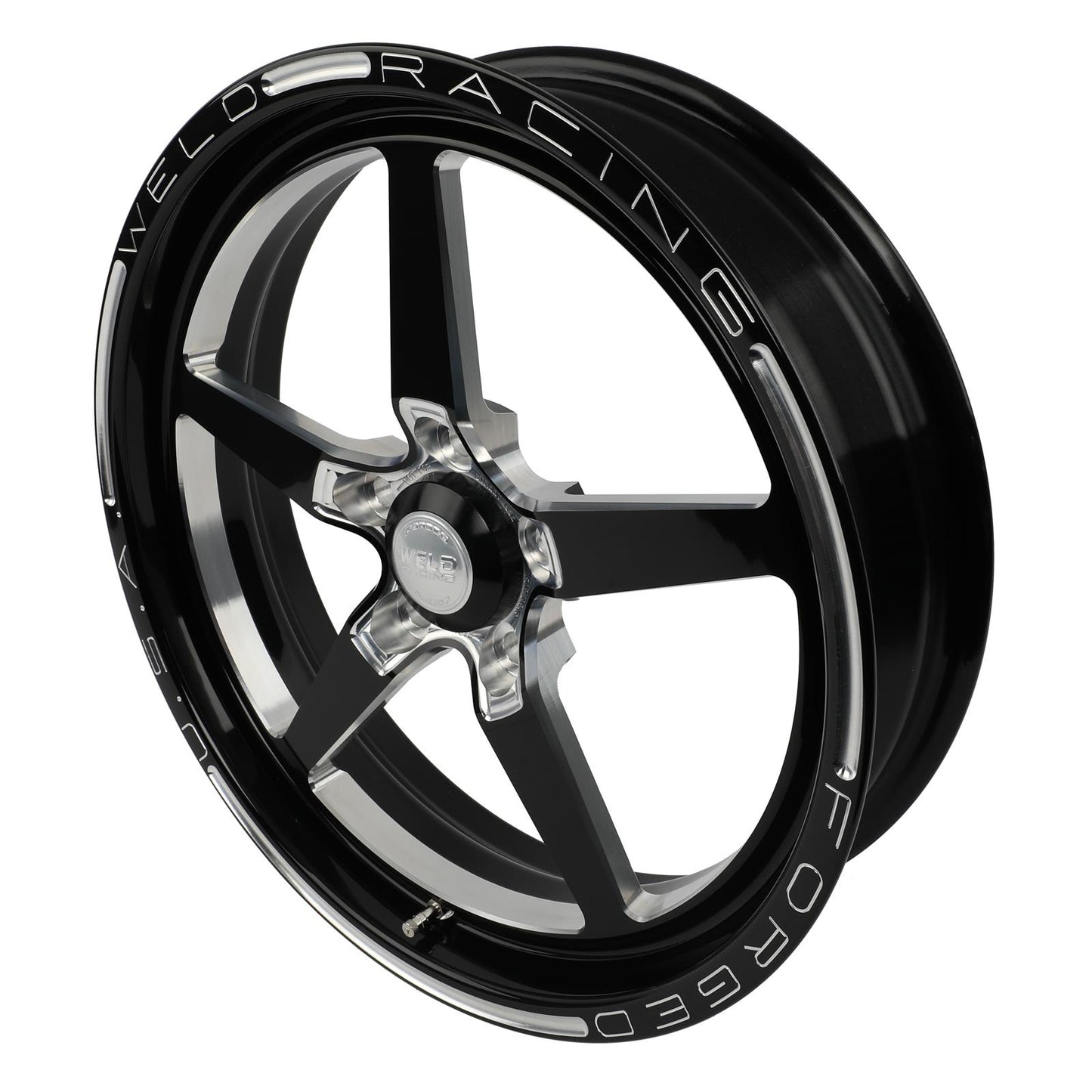 Weld Racing AlumaStar 2.0 One-Piece Front Runner Wheels  17 in. x 4.50 in,  2.25 in. Back Space