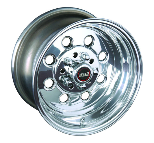 Weld Racing Draglite Polished Wheels 15 in. x 12 in., 7.50 in. Backspace