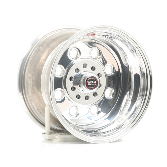 Weld Racing Draglite Polished Wheels 15 in. x 10 in., 3.50 in. Backspace