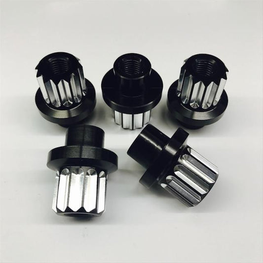 Collector Tethers Billet 12-Point Lug Nuts 7/16-20