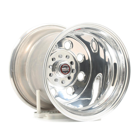 Weld Racing Draglite Polished Wheels 15 in. x 14 in., 3.50 in. Backspace