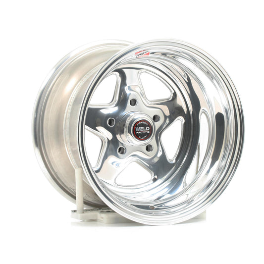 Weld Racing Prostar Polished Wheels 15 in. x 10 in., 3.50 in. Backspace