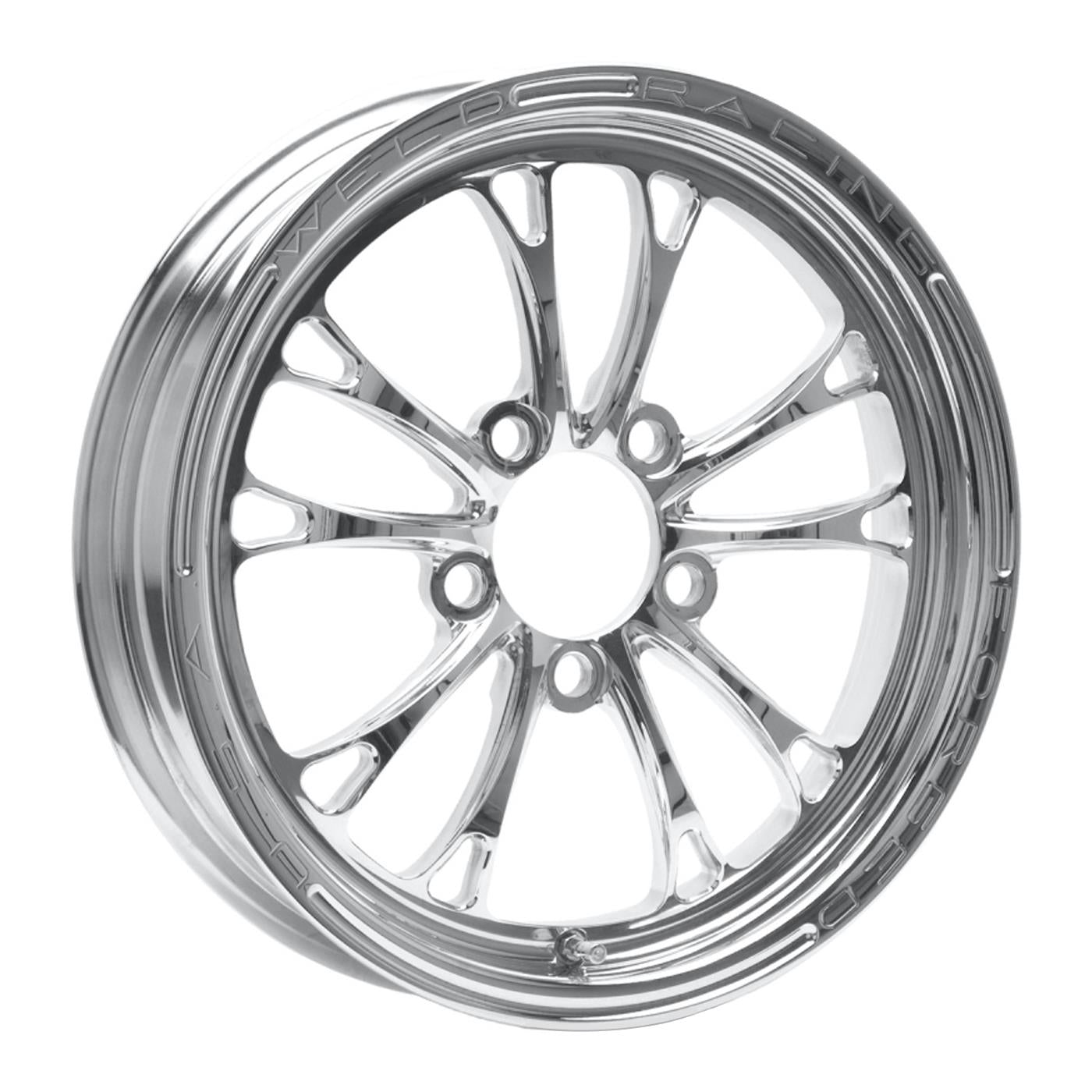 Weld Racing V-Series Polished Wheels 17 in. x 4.5 in., 5 x 4.50 in., 2.250 in. Backspace