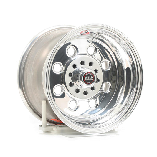 Weld Racing Draglite Polished Wheels 15 in. x 10 in., 5.50 in. Backspace