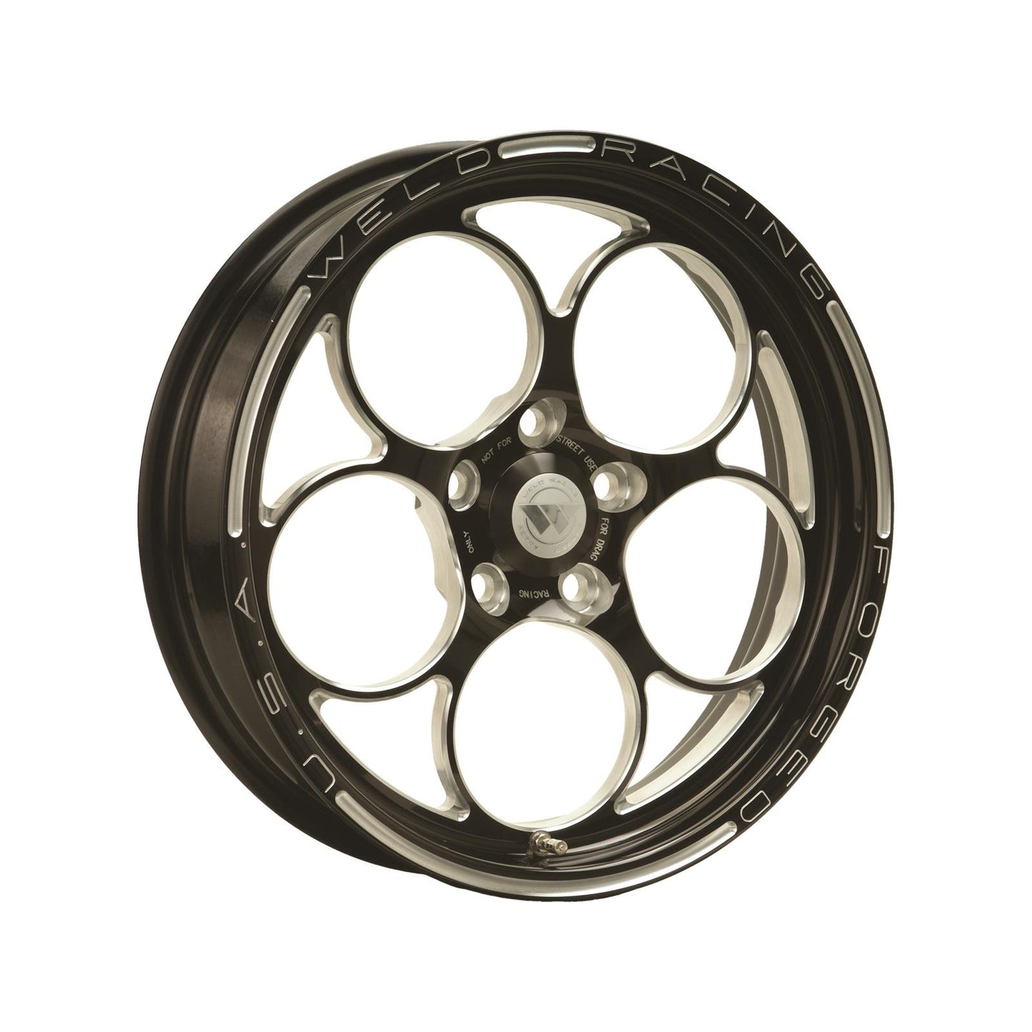 Weld Racing Magnum Drag 2.0 One-Piece Front Runner Wheels 15 in. x 3.5 in., 2.25 in. Backspace