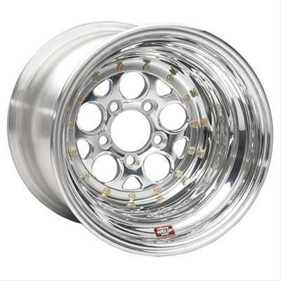 Weld Racing Magnum Drag 2.0 Polished Wheels 15 in. x 11.0 in., 7.00 in. Backspace